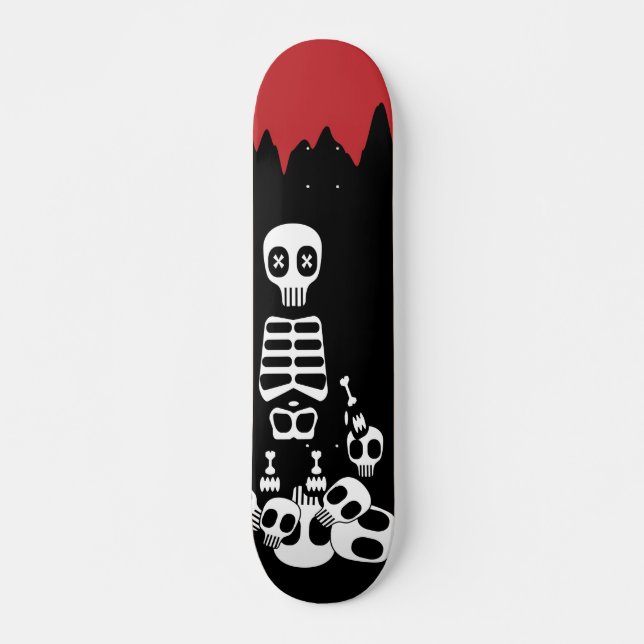 bleachboy besegrareskateboard skateboard bräda 21,5 cm (Framsida)