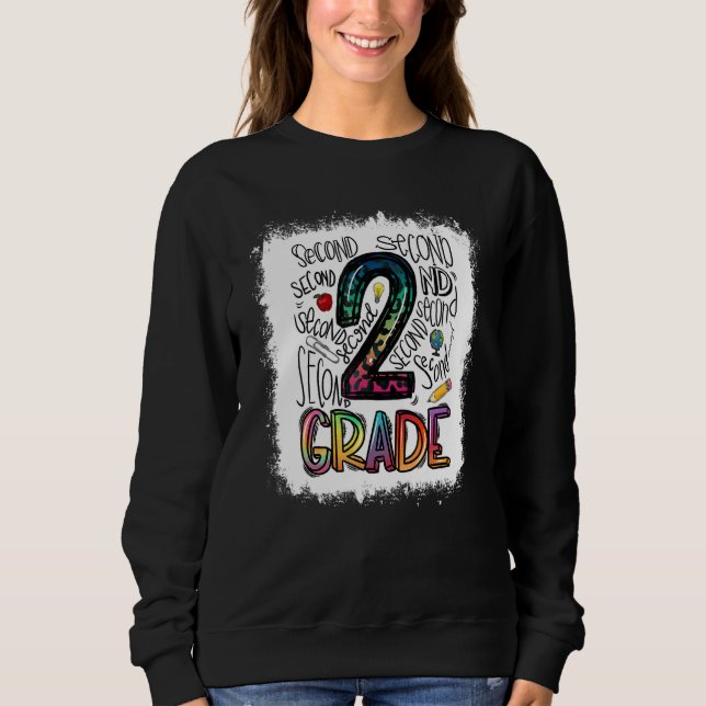Bleached 2:a Klass-typografiteamet 2 Klass Te T Shirt (Framsida)
