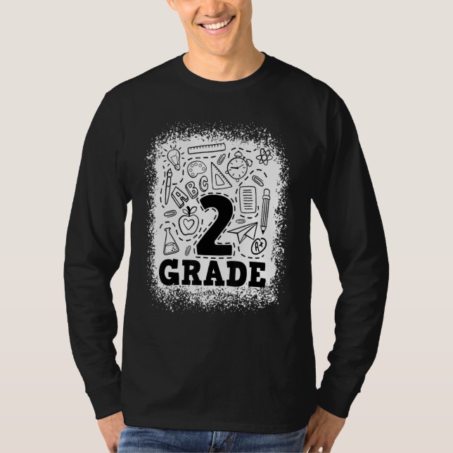 Bleached 2:a Typografiteamet Klass 2:a Klass bak T Shirt (Framsida)