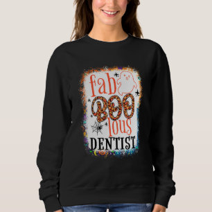 Bleached Faboolous Dentist Dental Squad Halloween T Shirt