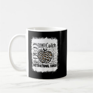 Bleached Leopard Instructions coach Typography Te Kaffemugg