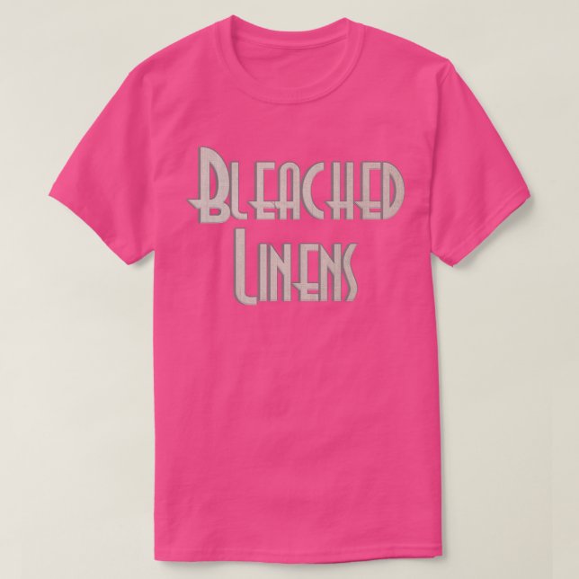 Bleached Linens T Shirt (Design framsida)