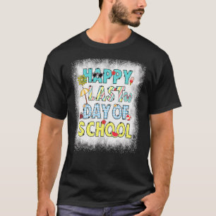 Bleached Lycklig förra dagen, skolbussens Vibes he T Shirt