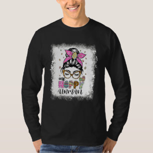 Bleached One Hoppy Airman Bunny Påsk Day T Shirt