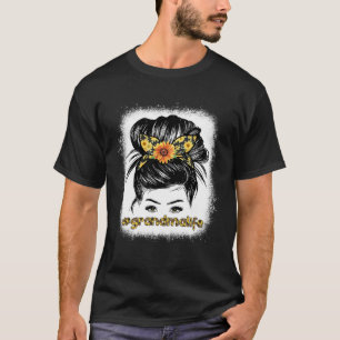 Bleacher Grandma Messy Bun Solros Women Mor T Shirt