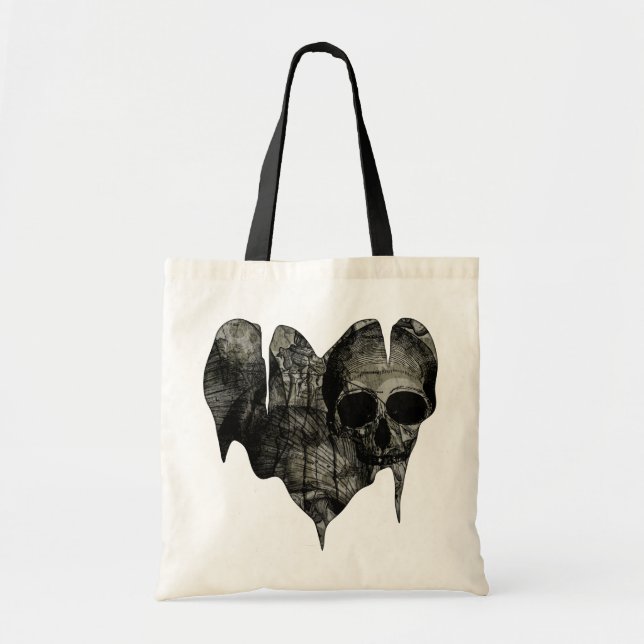 Bleak Heart Gothic Valentine Tygkasse (Framsidan)