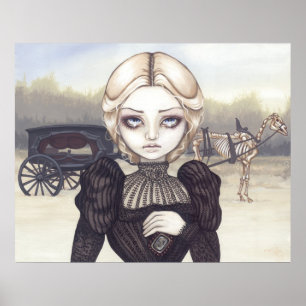 Bleak Mourning Art Skriv ut segerisk gotsk utskrif Poster