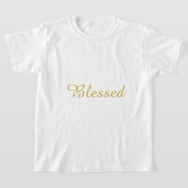 Bled Girls White T-Shirt (Laydown)