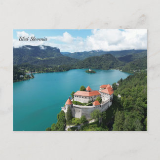 Bled Slovenien Helg Vykort