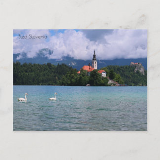 Bled Slovenien Vykort