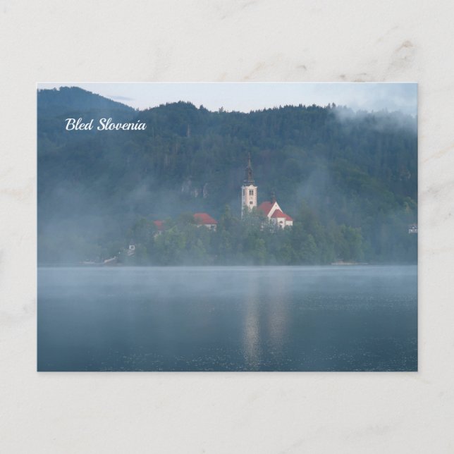Bled Slovenien Vykort (Framsida)