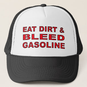 Bleed Gas Dirt Bike Motocross Cap Hat Truckerkeps