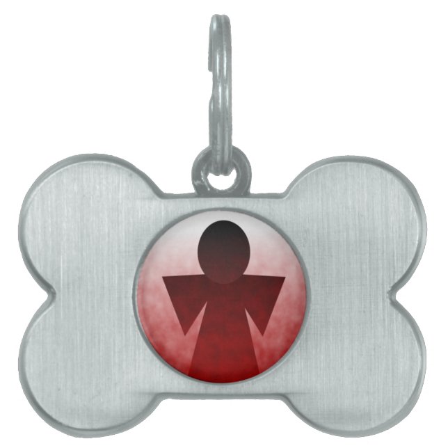 Bleeding Angel Pet Tag ID-bricka Husdjur (Framsidan)