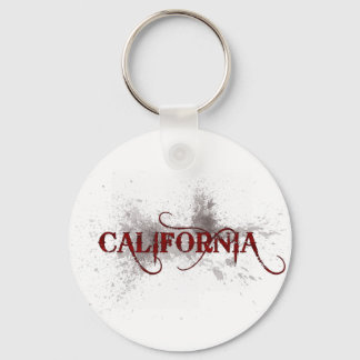Bleeding Grunge California Keychain Nyckelring