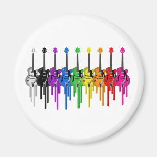 Bleeding Guitars Magnet