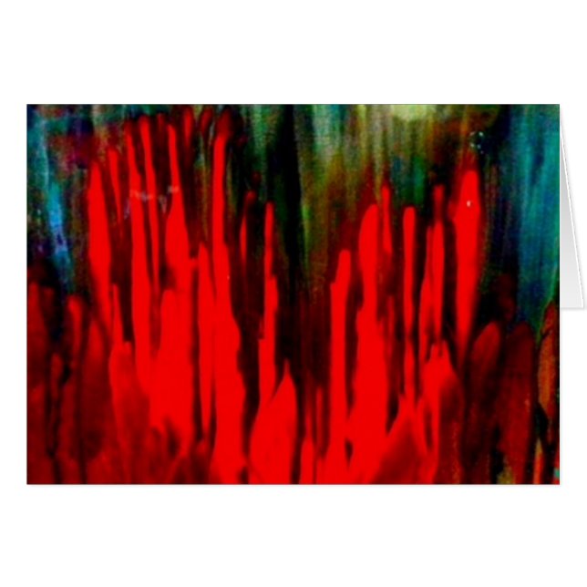 Bleeding Heart Collection by HAS Jewels Hälsningskort (Framsidan Horizontal)