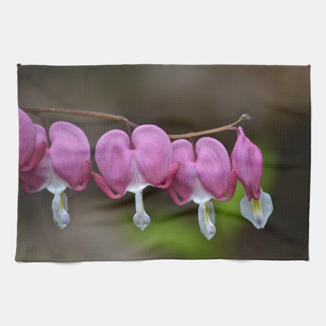 Bleeding Heart Kitchen Towel Kökshandduk (Horisontell)