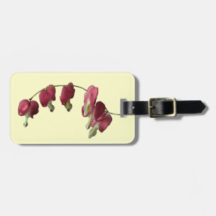 Bleeding Heart Luggage Tag Bagagebricka