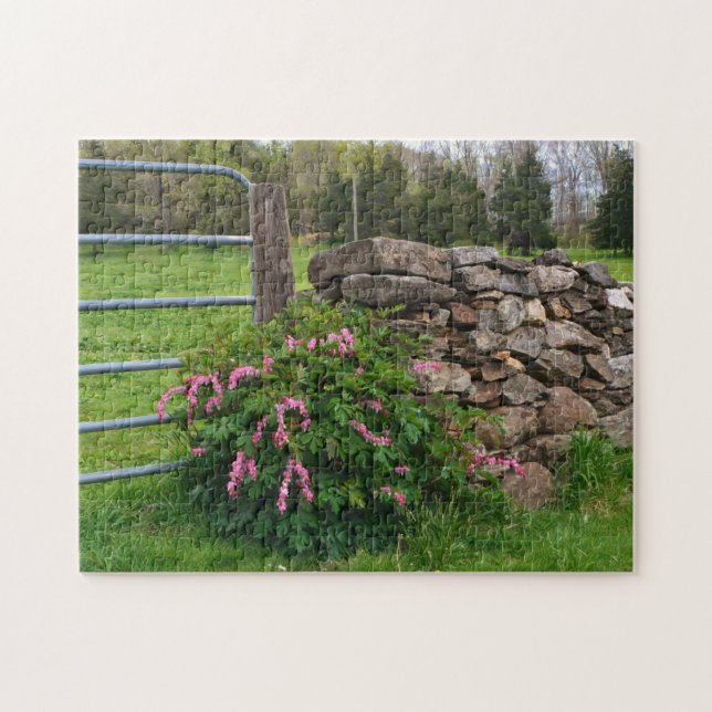 Bleeding Heart Puzzle Pussel (Horisontell)