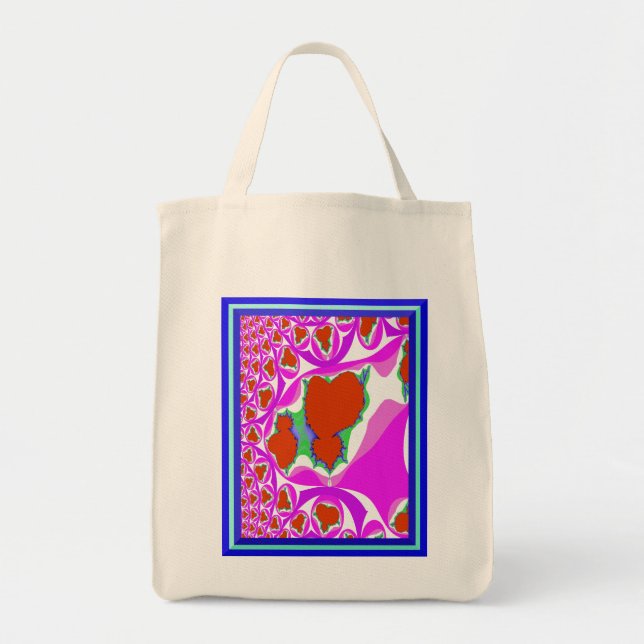 Bleeding Hearts Bag Tygkasse (Framsidan)