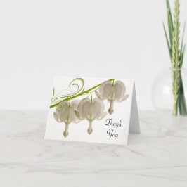 Bleeding Hearts Bröllop Bridesmaid Tack Kort