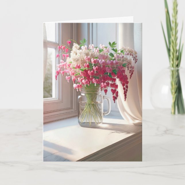 Bleeding Hearts in Mason Burk Kort (Framsida)