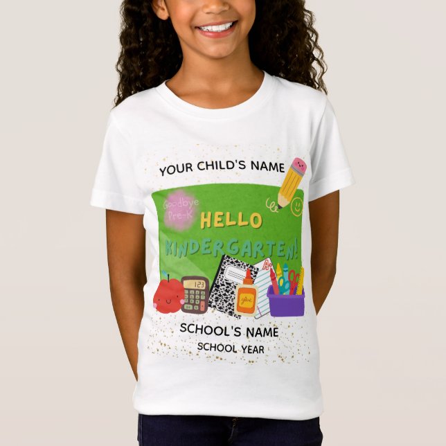 BLEEGRAPHICS: Hej, förskola! T Shirt (Framsida)