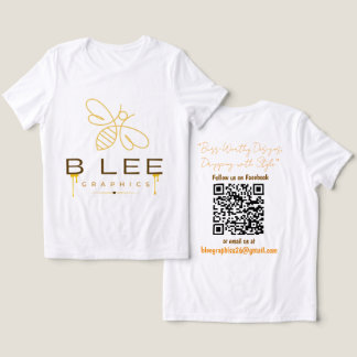 BLEEGRAPHICS Logotyp Kvinnor T Shirt