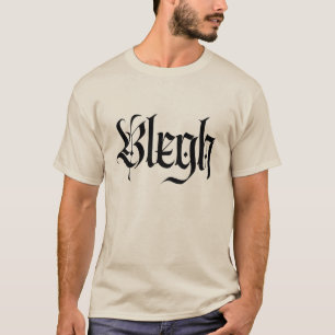 Blegh, metall, tungt metall, punk t shirt
