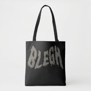 BLEGH Rolig Heavy Metal Metalcore Rockmusik Tygkasse