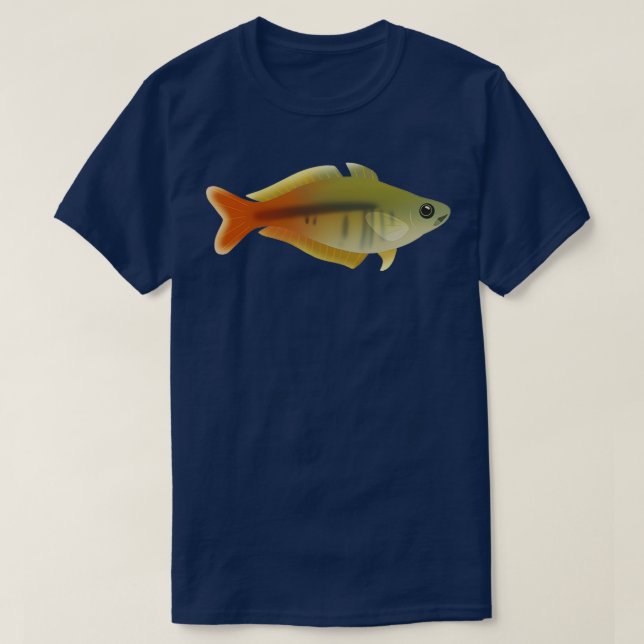Bleherx27s Rainbowfish Chilantherina bleheri T Shirt (Design framsida)