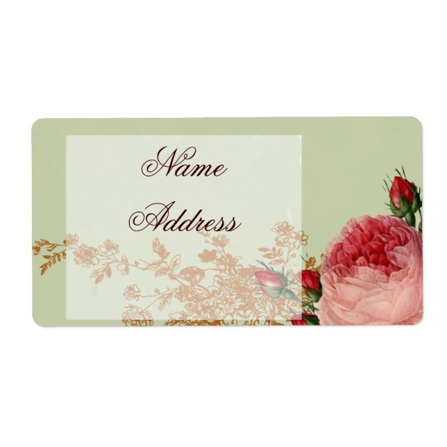 Blehheim Ro - Sage Grönt Fraktsedel (Framsidan)