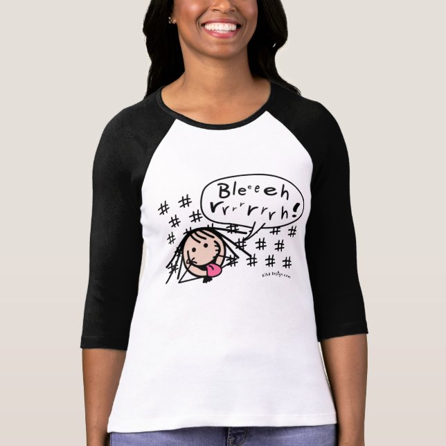 Blehrrrrrrrrrrh!! Tee Shirt (Framsida)