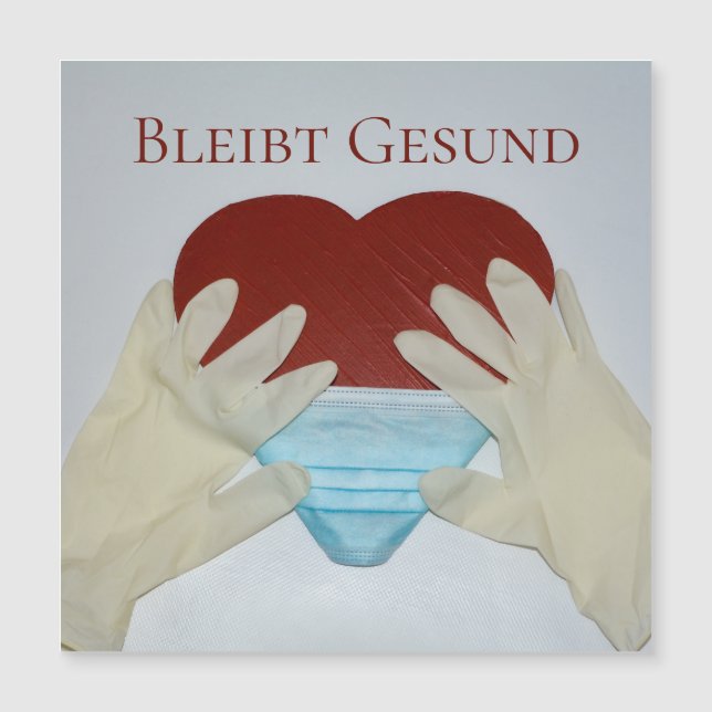 Bleibt Gesund - (Framsida)