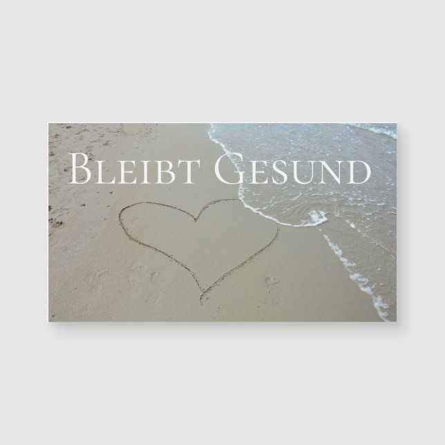 Bleibt Gesund - (Framsida)