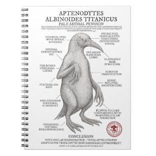 Blek Abyssal Penguin (Miskatoniska Antarktisunders Anteckningsbok