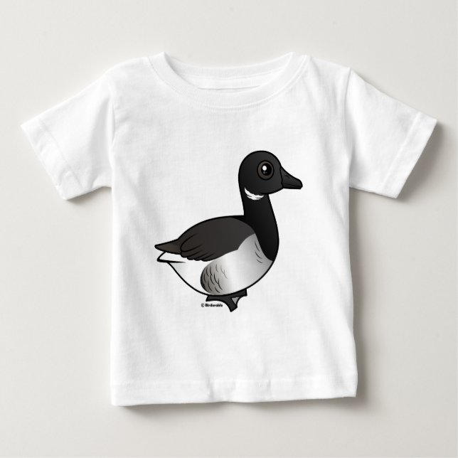 Blek-bellied Brant Goose T Shirt (Framsida)