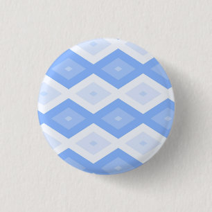 Blek blå diamant mönster knapp