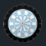 Blek blå svart och vit piltavla<br><div class="desc">Blek Blue Black and White Dart Board</div>