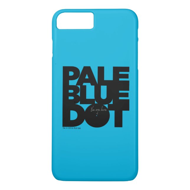 Blek - blått Case-Mate iPhone skal (Baksida)