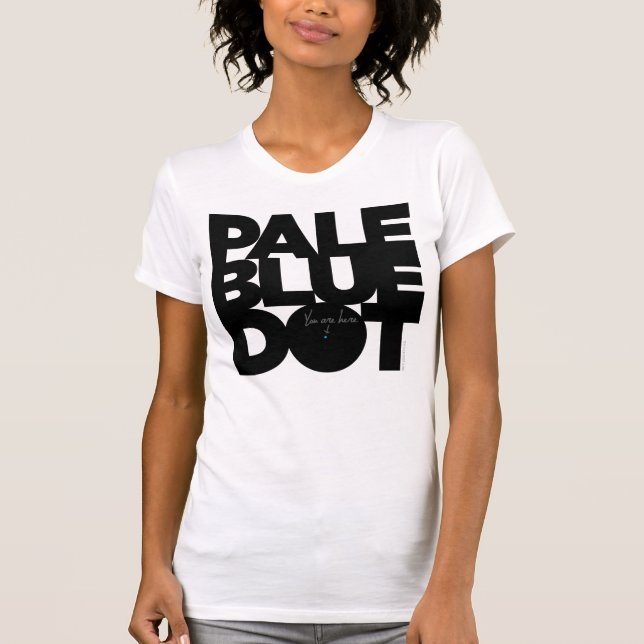 Blek - blått t shirt (Framsida)