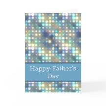 Blek Blue Bokeh Lycklig Fars dag