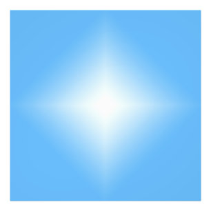Blek Blue Diamond Shine Fototryck