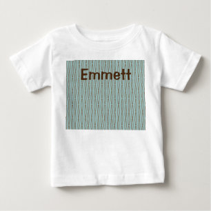 Blek Blue Geometric Repeat Baby T-Shirt