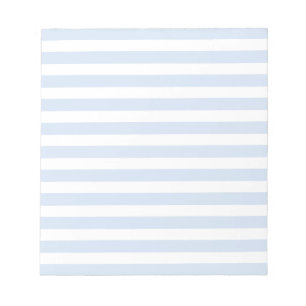 Blek blue och white candy rand anteckningsblock