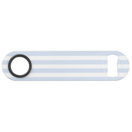 Blek blue och white candy rand långa flaskppnare