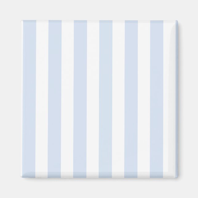 Blek blue och white candy rand magnet (Framsidan)