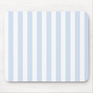 Blek blue och white candy rand musmatta