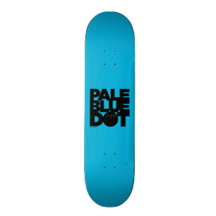 Blek Blue Old School Skateboard Bräda 18 Cm