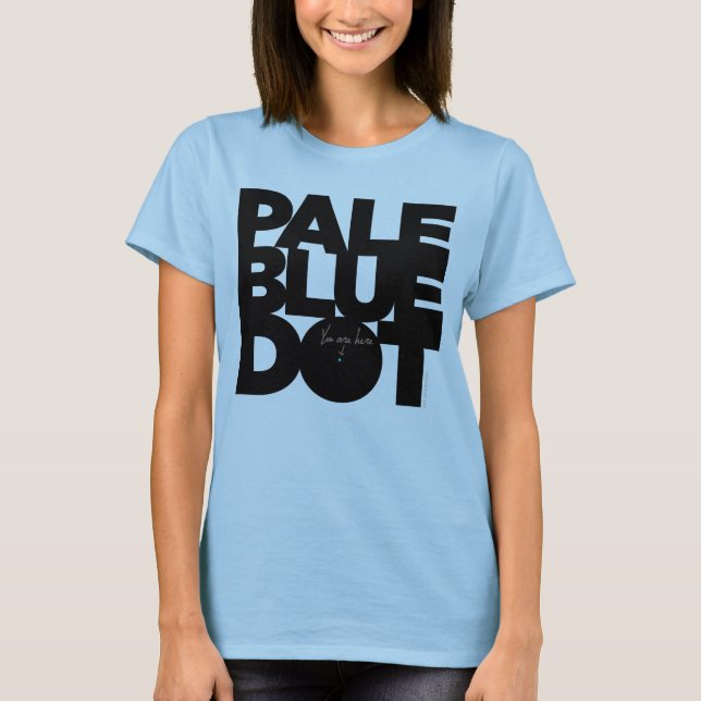 Blek Blue T-shirt (Framsida)